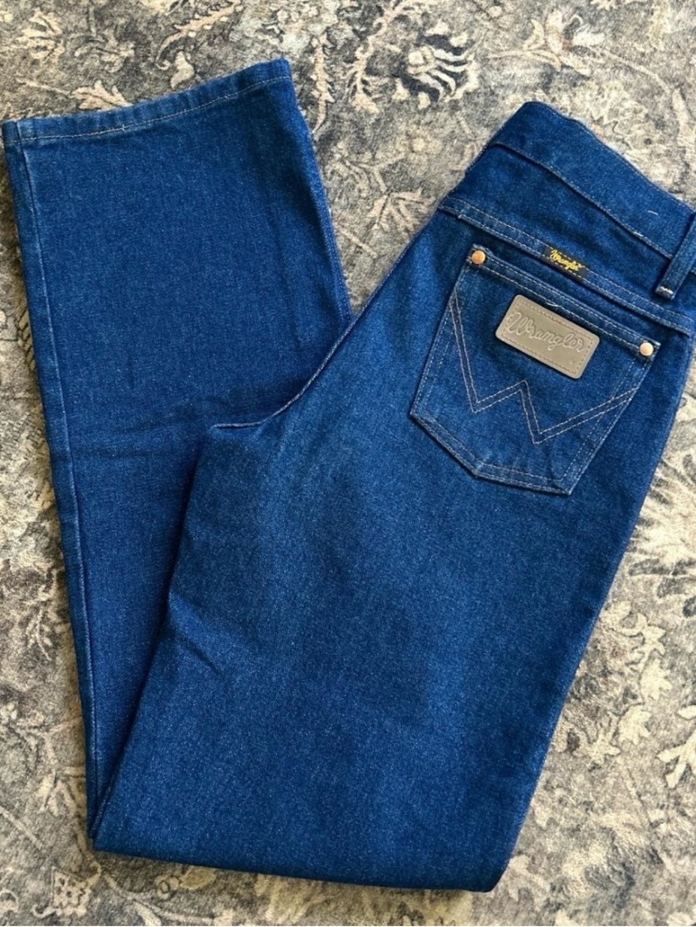 Wrangler Dark Blue Denim Jeans.